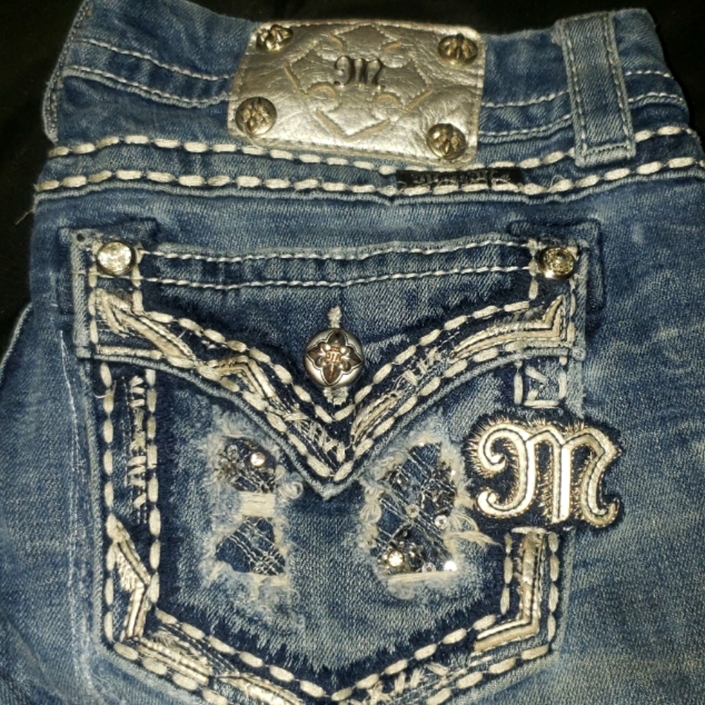 Miss me size 29 signature straight jeans